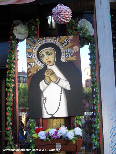 Verbena de la Paloma Virgen de la Paloma Latina Madrid Spain Verbena de la Paloma Virgen de la Paloma Latina Madrid Spain
